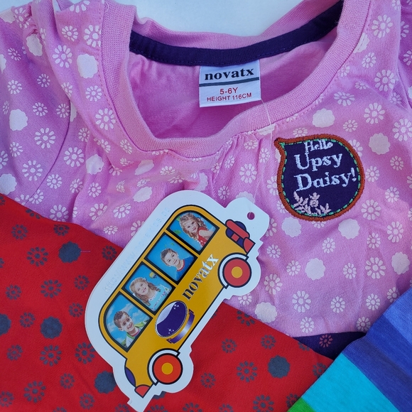 Upsy Daisy Dress NEW Kids 5 & 7 available - Picture 2 of 10